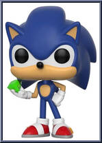 Sonic with Emerald Action Figure
