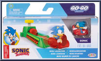 Classic Sonic from Sonic the Hedgehog - Go Go Racers manufactured by Jakks Pacific [Front]