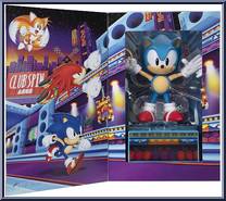 Sonic the Hedgehog from Sonic the Hedgehog - Collector's Edition manufactured by Jakks Pacific [Front]