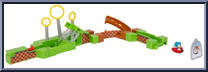 Sonic Adventure Playset from Sonic the Hedgehog - Go Go Racers manufactured by Jakks Pacific [Loose]
