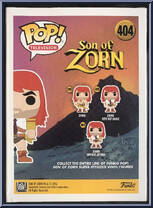 Zorn (Officer Attire) from Son of Zorn - Pop! Vinyl Figures manufactured by Funko [Back]