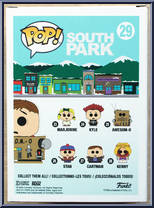 AWESOM-O (Unmasked) from South Park - Pop! Vinyl Figures manufactured by Funko [Back]