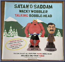 Satan & Saddam from South Park - Wacky Wobblers manufactured by Funko [Back]