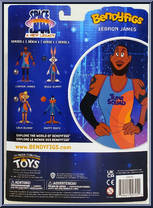 LeBron James from Space Jam - A New Legacy - BendyFigs manufactured by Noble Toys [Back]