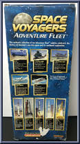 Evolution of American Space Flight from Space Voyagers - Adventure Fleet manufactured by Action Products [Back]