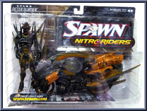Afterburner from Spawn - Series 16 - Nitro Riders manufactured by McFarlane [Front]