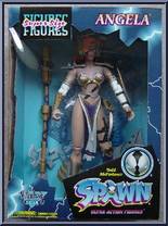 Angela from Spawn - Super Size Figures manufactured by McFarlane [Front]