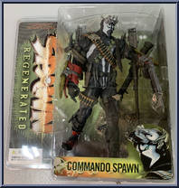 Commando Spawn 2 from Spawn - Series 28 - Regenerated manufactured by McFarlane [Front]