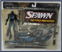 Flashpoint from Spawn - Series 16 - Nitro Riders manufactured by McFarlane [Front]
