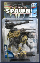 Gray Thunder from Spawn - Series 15 - Techno Spawn manufactured by McFarlane [Front]