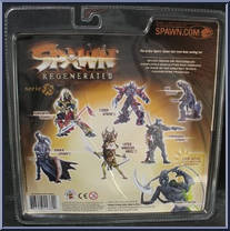 Lotus Warrior Angel 2 from Spawn - Series 28 - Regenerated manufactured by McFarlane [Back]
