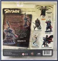 Spawn 11 from Spawn - Series 31 - Other Worlds manufactured by McFarlane [Back]