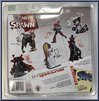 Spawn (Issue 119 Interior Art)  from Spawn - Series 27 - The Art of Spawn manufactured by McFarlane [Back]