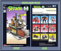 Spawn Alley Playset from Spawn - Series  1 manufactured by McFarlane [Loose]