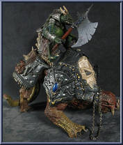 Iguantus & Tuskadon from Spawn - Series 14 - Dark Ages Spawn 2 manufactured by McFarlane [Loose]