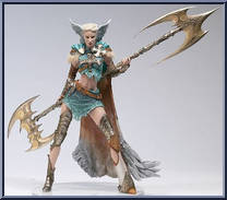 Valkerie from Spawn - Series 22 - Viking Age manufactured by McFarlane [Loose]