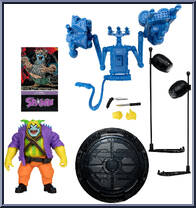 Clown (Black Light Edition) (Gold Label) from Spawn (2020 Series) - Basic Series manufactured by McFarlane [Loose]