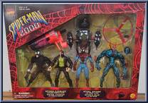 4-Pack (Spider-Carnage / Peter Parker / Steel Spider / Web Copter) Action Figure