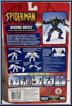 Buzzing Beetle from Spider-Man (2000) - Series 14 manufactured by Toy Biz [Back]
