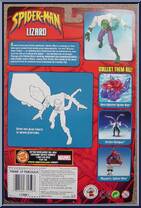 Lizard from Spider-Man (2000) - Series  1 manufactured by Toy Biz [Back]