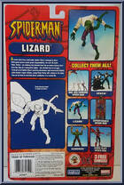 Lizard [Reissue] from Spider-Man (2000) - Series 12 manufactured by Toy Biz [Back]