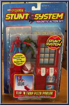 Flip 'n Trap Pizza Parlor from Spider-Man (2000) - Stunt System - Series 2 manufactured by Toy Biz [Front]