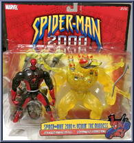 Spider-Man 2000 vs Venom the Madness from Spider-Man (2000) - Multi-Packs manufactured by Toy Biz [Front]