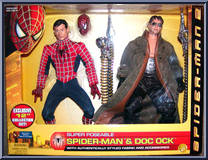Spider-Man / Doc Ock from Spider-Man 2 - Movie - 12" Collector Series manufactured by Toy Biz [Front]