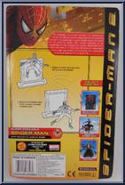 Spider-Man (Super Poseable with Magnetic Base) from Spider-Man 2 - Movie - Series 4 manufactured by Toy Biz [Back]