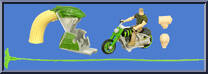 Sandman (Sand Rider) from Spider-Man 3 - Movie - Webworld Racers manufactured by Hasbro [Loose]