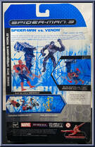 Spider-Man vs. Venom (High Speed Zip Line!) from Spider-Man 3 - Movie - Webworld manufactured by Hasbro [Back]