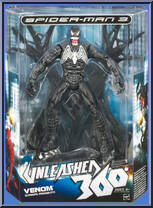 Venom from Spider-Man 3 - Movie - Unleashed 360 manufactured by Hasbro [Front]