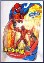 Carnage (Capture Webs) from Spider-Man - Classics - Basic Series manufactured by Hasbro [Front]