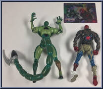 Spider-Man (Battle Ravaged) vs Scorpion from Spider-Man - Classics - Multi-Packs manufactured by Toy Biz [Loose]
