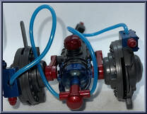 Spider-Man (Hydro Disc) from Spider-Man - Classics - Water Wars manufactured by Toy Biz [Loose]