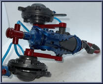 Spider-Man (Hydro Disc) from Spider-Man - Classics - Water Wars manufactured by Toy Biz [Loose]