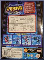 Spider-Man (Hydro Disc) from Spider-Man - Classics - Water Wars manufactured by Toy Biz [Back]