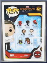 Happy Hogan from Spider-Man - Spider-Man Far From Home Pop! manufactured by Funko [Back]