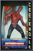 Spider-Man from Spider-Man - Movie - 12" Poseable Action Figures manufactured by Toy Biz [Front]