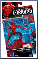 Spider-Man (Hurricane Kick) from Spider-Man Origins - Series 1 manufactured by Hasbro [Loose]