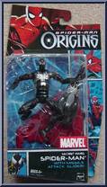 Spider-Man (Secret Wars) from Spider-Man Origins - Series 1 manufactured by Hasbro [Front]