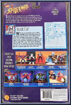 Black Cat from Spider-Man - Spider-Wars manufactured by Toy Biz [Back]