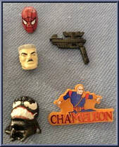 Chameleon from Spider-Man - Animated - Series 4 manufactured by Toy Biz [Loose]
