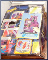 Climb the Tower of Tyranny from Spider-Man - Mini-Playcases manufactured by Toy Biz [Back]