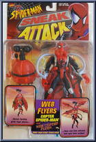 Spider-Man (Copter) from Spider-Man - Web Flyers manufactured by Toy Biz [Front]