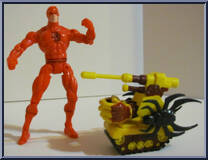 Daredevil (Tank Attack) from Spider-Man - Web Force manufactured by Toy Biz [Loose]