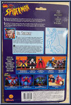 Dr. Strange from Spider-Man - Spider-Wars manufactured by Toy Biz [Back]