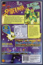 Electro (Yellow) from Spider-Man - Electro-Spark manufactured by Toy Biz [Back]