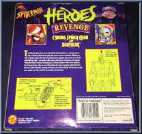 Heroes Revenge (Cyborg Spider-Man / Deathlok) from Spider-Man - Exclusives - Multi-Packs manufactured by Toy Biz [Back]