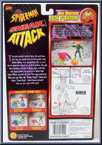Jack O' Lantern from Spider-Man - Bug Busters manufactured by Toy Biz [Back]